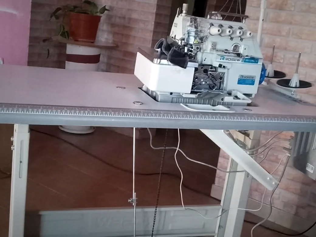 Equipamiento del taller de costura